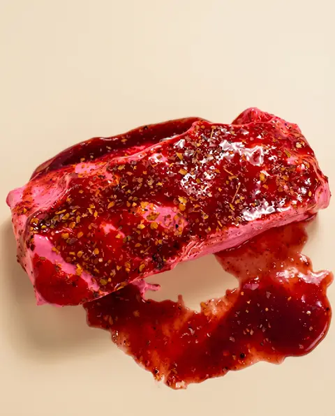 Turrón and chamoy detail